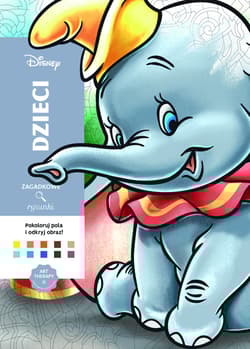 Art therapy Kolorowanka antystresowa Disney Dzieci Zagadkowe rysunki - Ilona Siwak