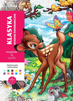 Art therapy Kolorowanka antystresowa Disney Klasyka Rysunki panoramiczne Zagadkowe rysunki - Jérémy Mariez