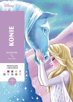 Art therapy Kolorowanka antystresowa Disney Konie Zagadkowe rysunki - Marie Sophie