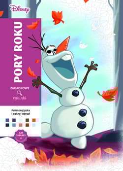 Art therapy Kolorowanka antystresowa Disney Pory roku Zagadkowe rysunki - William Bal