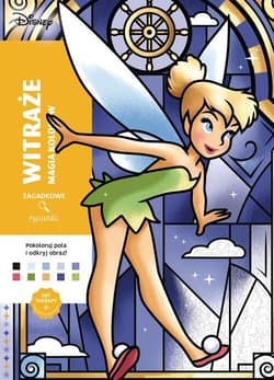Art therapy. Kolorowanka antystresowa. Disney. Witraże. Magia kolorów. Zagadkowe rysunki - Bal Wlliam
