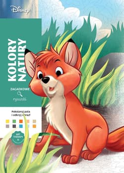 Art therapy Kolorowanka antystresowa Disney Zagadkowe rysunki - William Bal