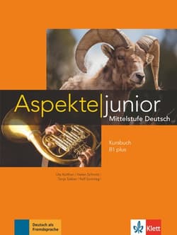 Aspekte junior B1+ podręcznik + audio - Opracowanie Zbiorowe