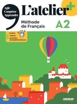 Atelier plus A2 podręcznik + didierfle.app - Praca zbiorowa