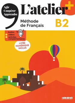Atelier plus B2 podręcznik + wersja cyfrowa + didierfle.app