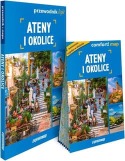Ateny i okolice light: przewodnik + mapa - Jabłoński Piotr