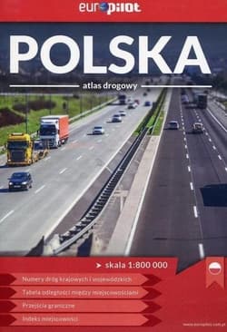 Atlas drogowy Polska mini 1:800 000 EuroPilot - Praca zbiorowa