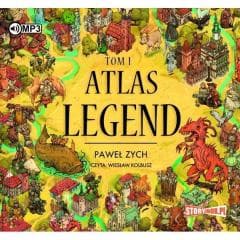 Atlas legend T.1 audiobook - Paweł  Zych
