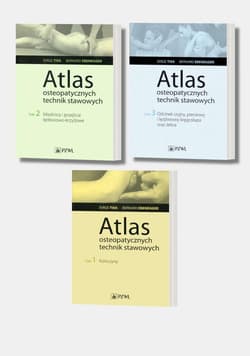 Atlas osteopatycznych technik stawowych T.1-3 -  Tixa Serge