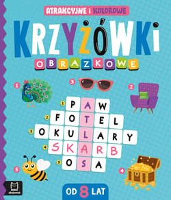 Atrakcyjne i kolorowe. Od 8 lat. Krzyżówki obrazkowe - Beata Karlik