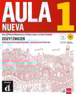 Aula Nueva 1 Zeszyt ćwiczeń z płytą CD Liceum i technikum - Opracowanie Zbiorowe