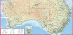 Galeria - zdjęcie nr. 2 - Australia road and tourist map 1:4 250 000 wer.angielska laminat 2025