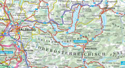 Galeria - zdjęcie nr. 2 - Austria mapa samochodowa 1:500 000 laminat 2025