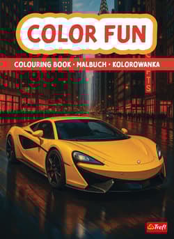 Auta. Kolorowanka. Malbuch. Colouring book - Opracowanie Zbiorowe