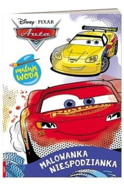 Auta Maluję wodą Malowanka niespodzianka