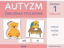 Autyzm - ćwiczenia stolikowe Zestaw1 zabawki - Agnieszka Bala
