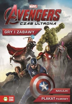 Avengers Czas Ultrona Gry i zabawy Naklejki. Plakat filmowy - Opracowanie Zbiorowe