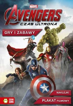Avengers Czas Ultrona Gry i zabawy Naklejki. Plakat filmowy