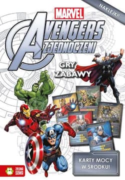 Avengers gry i zabawy + karty do zabawy do wypchnięcia - Opracowanie Zbiorowe