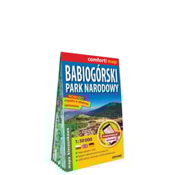 Babiogórski Park Narodowy mapa turystyczna 1:50 000 laminat midi 2023 - Opracowanie Zbiorowe