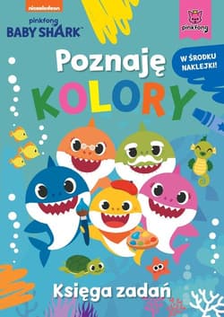 Baby Shark Poznaję kolory Księga zadań