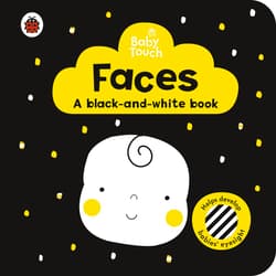 Baby Touch. Faces: a black-and white-book wer. angielska - Opracowanie Zbiorowe