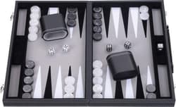 Backgammon czarno-biały