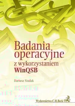 Badania operacyjne z wykorzystaniem WinQSB