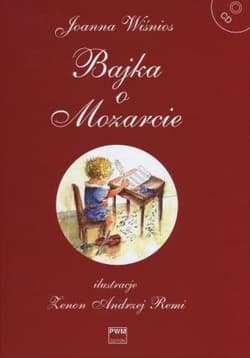 Bajka o Mozarcie + CD - Joanna Wiśnios