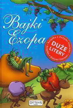 Bajki Ezopa duże litery