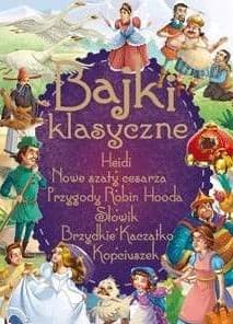 Bajki klasyczne Heidi  Przygody Robin Hooda  Słowik  Nowe szaty cesarza  Brzydkie Kaczątko - Opracowanie Zbiorowe