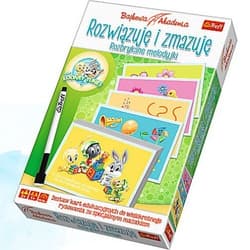 Bajkowa Akademia Rozwiązuję i zmazuję Rozbrykane melodyjki