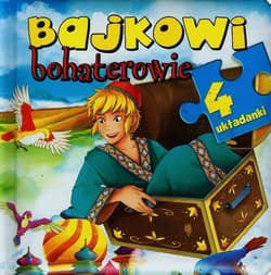 Bajkowi bohaterowie 4 układanki - Anna Wiśniewska
