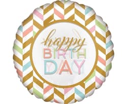 Balon foliowy Celebration Jumbo pastel 71x71cm