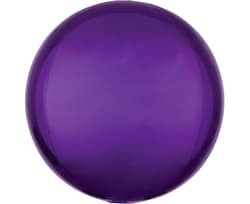 Balon foliowy kula fioletowa 38cm (niepakowany)