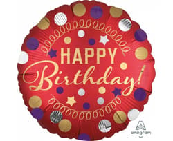 Balon foliowy XL Happy Birthday