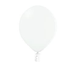 Balony Belbal białe pastel 25szt