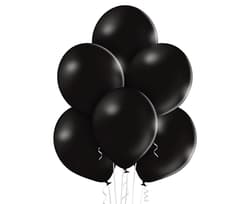 Balony Belbal Pastel Black 50szt