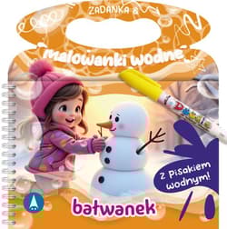 Bałwanek. Zadanka & malowanki wodne - Wioleta Żyłowska