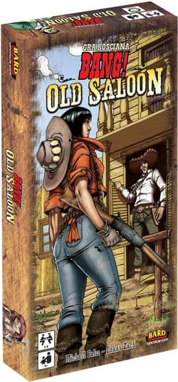 Bang Old Saloon Dodatek z pięcioma modułami rozszerzającymi zasady rozgrywki - Palm Michael, Zach Lukas