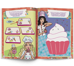 Galeria - zdjęcie nr. 4 - Barbie 100 Brokatowych naklejek