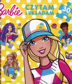 Barbie Czytam i układam 30 puzzli