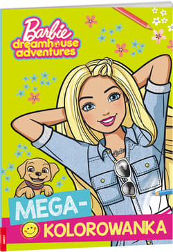 Barbie dreamhouse adventures Megakolorowanka KOL-1202