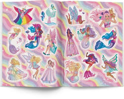 Galeria - zdjęcie nr. 2 - Barbie Dreamtopia kolorowanka z naklejkami NA-1404