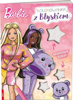 Barbie. Kolorowanka z błyskiem - Praca zbiorowa