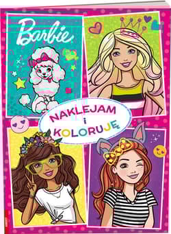 Barbie Naklejam i koloruję NAK-1102