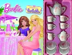 Barbie Popołudniowa herbatka Książka + serwis do herbaty - Praca zbiorowa