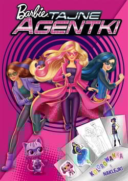 Barbie Tajne Agentki. Kolorowanka i naklejki DPN-108