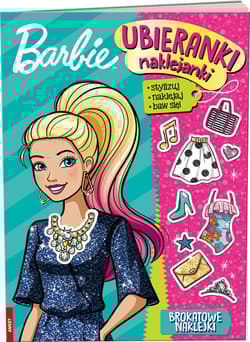 Barbie Ubieranki naklejanki SDU-1103