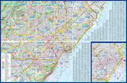 Galeria - zdjęcie nr. 2 - Barcelona laminowany przewodnik i mapa 2w1